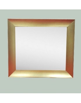 Miroir avec encadrement doré