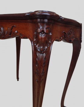 Table de style Louis XV en palissandre-Atelier Palissandre