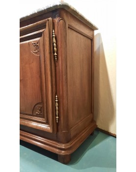 Buffet de chasse en chêne - Atelier Palissandre