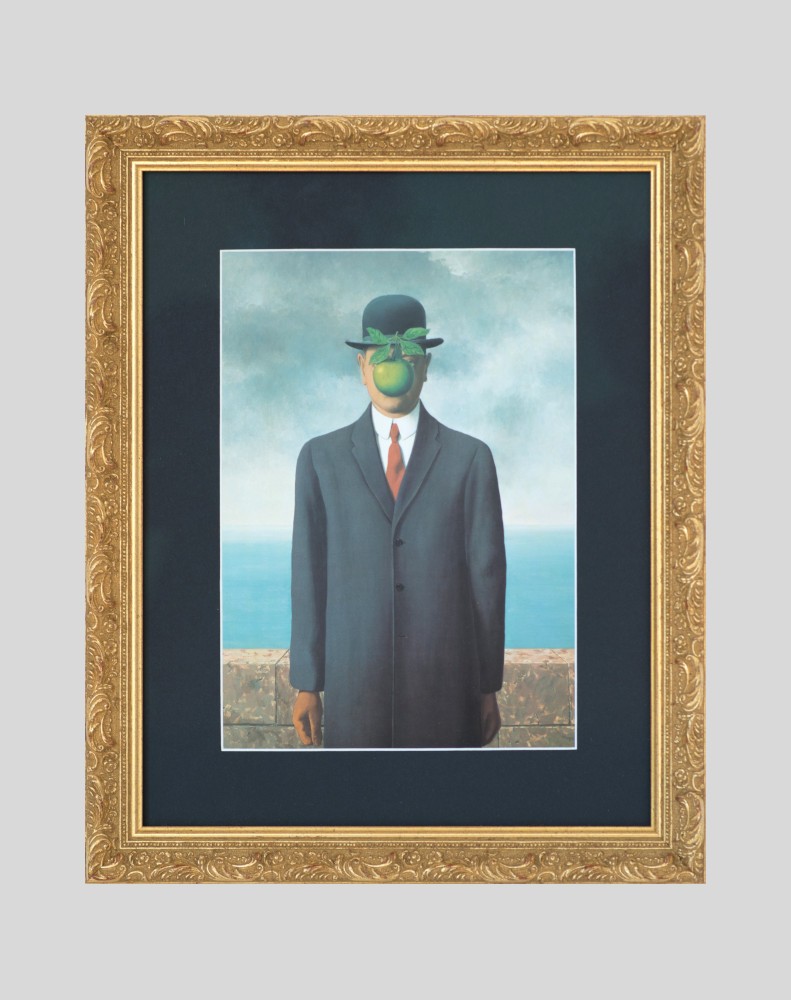 Le Fils de l'homme - Affiche Magritte