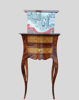 Table à écran Louis XV - Atelier Palissandre