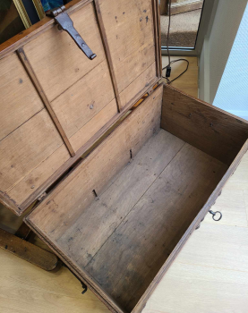 Coffre en chêne - Atelier Palissandre