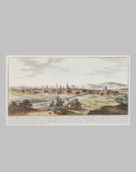 Gravure de Valenciennes XVIIIème