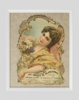 Chromolithographie publicitaire Aux Enfants de Valenciennes