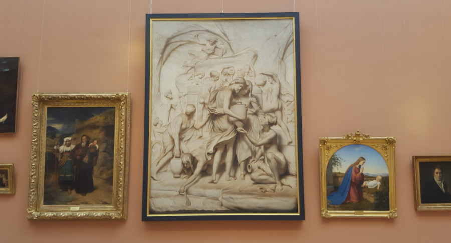 encadrement tableau musée Valenciennes